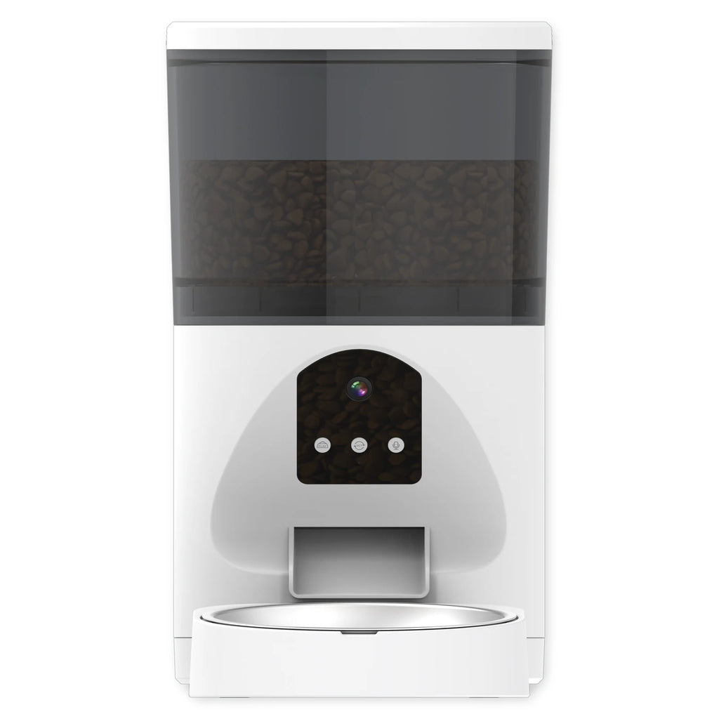 6L Smart Automatic Cat Feeder WiFi Pet Feeder with APP Control for  Feeding  Automatic Cat Food Dispenser Meals for Large Dog